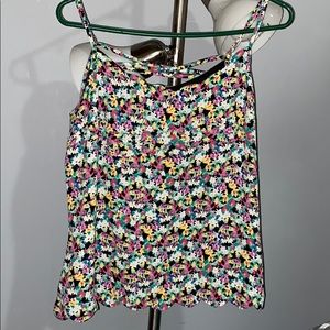 Floral tank top